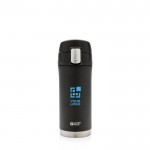 Termos impresos pequeños de acero inoxidable 300ml Swiss Peak Mini vista de impresión