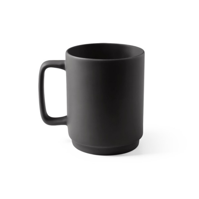 Tazas de cerámica de colores con acabado mates y asa 330ml
