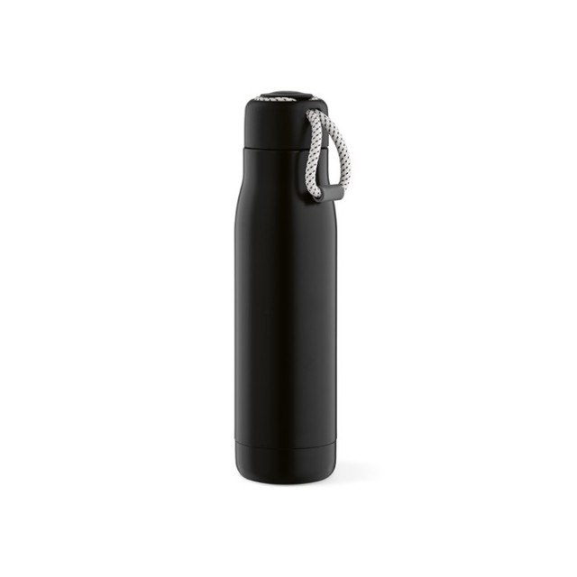 Botella con logotipo funcional con asa de cuerda 540ml 