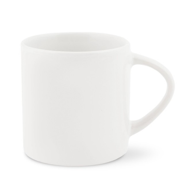 Tazas para sublimación de tamaño pequeño con asa triangular 180ml