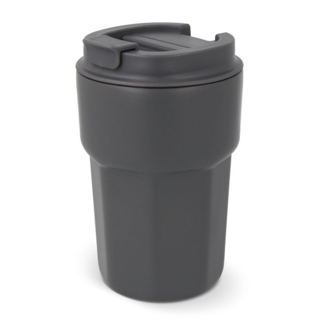Taza take away disponible en varios colores con tapa de silicona 350ml