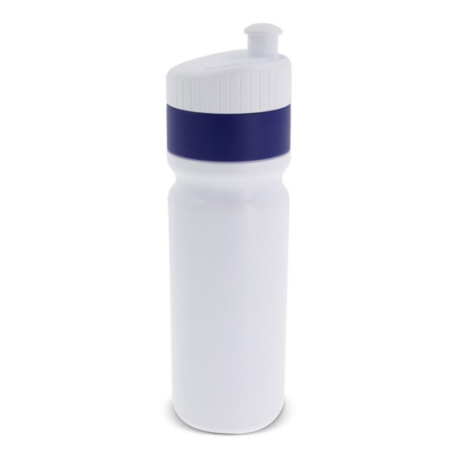 Bidón deportivo sin BPA con línea de colores diferentes 750ml