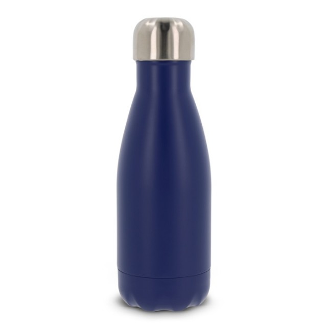 Botellas personalizadas de acero con tapón plateado 230ml