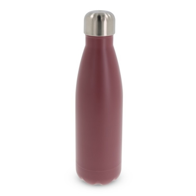 Botellas de acero en colores pasteles con cierre hermético 500ml