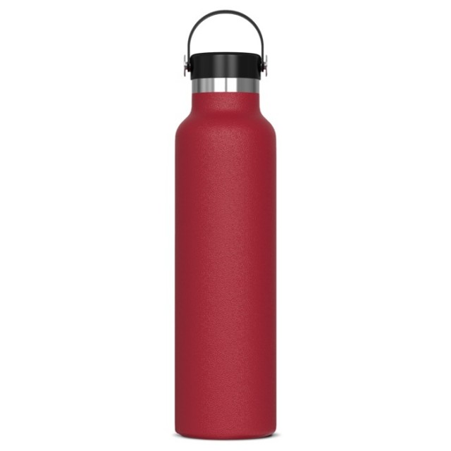 Botella con recubrimiento de polvo con acabado de calidad 650ml