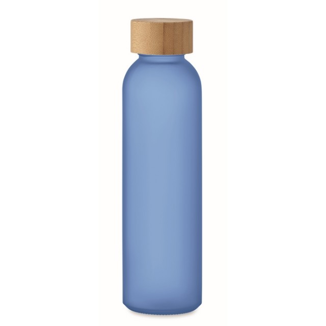 Botellas de cristal promocional de colores transparentes 500ml