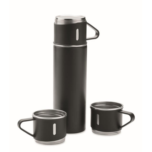 Botellas de acero antigoteo de 420ml y 2 tazas de 150ml