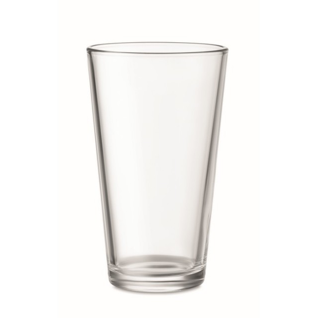 Vaso de cristal reutilizable de gran tamaño color transparente