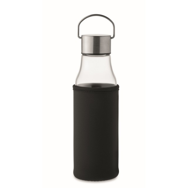 Botellas de vidrio con funda de neopreno personalizable 500ml