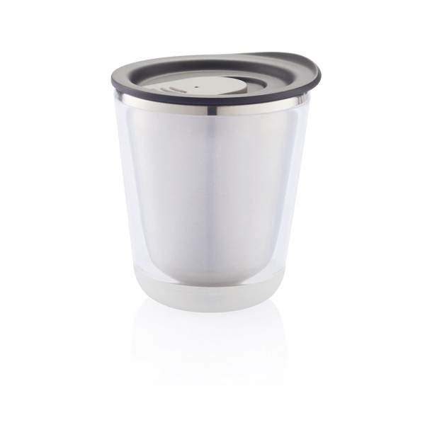Tazas termo personalizadas compactas de acero inoxidable 227ml