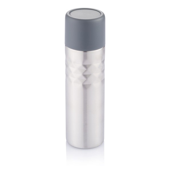 Termos personalizados con un diseño moderno en color gris 500ml