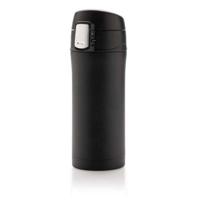 Termo de acero inoxidable reciclado con cierre seguro 300ml