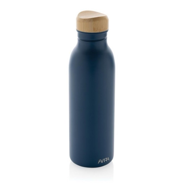 Botella de acero inoxidable y apariencia metalizada 600ml