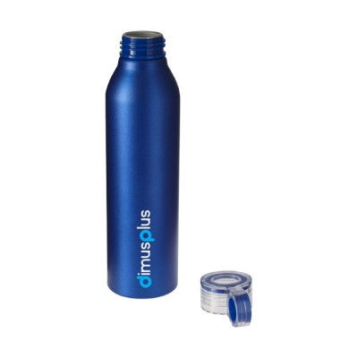 Botellas de aluminio de agua personalizadas azul