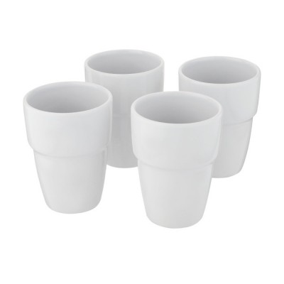 Pack de vasos de cerámica apilables
