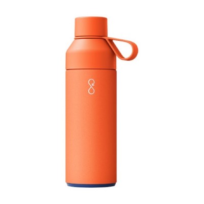 Botellas termo de acero y plástico reciclado para eventos 500ml