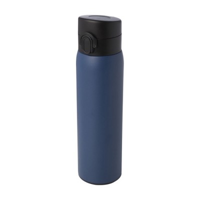 Termos de acero corporativas de acero con apertura de botón 450ml