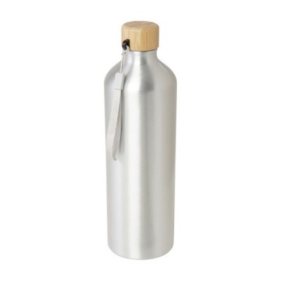 Botellas con logo de gran capacidad de aluminio reciclado 1L