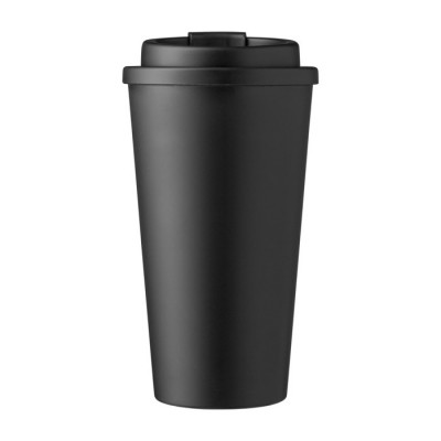 Vasos de plástico para publicidad con tapa de rosca 475ml