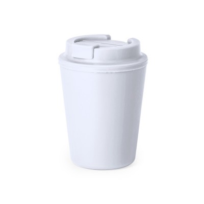 Vasos takeaway con tapa de seguridad fabricado en BPA de 300ml