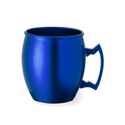 Llamativa taza corporativa de aluminio de colores metalizados 540ml