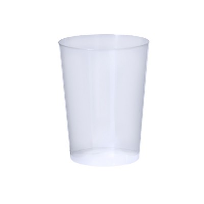 Vasos reutilizables de plástico transparente de gran tamaño 600ml