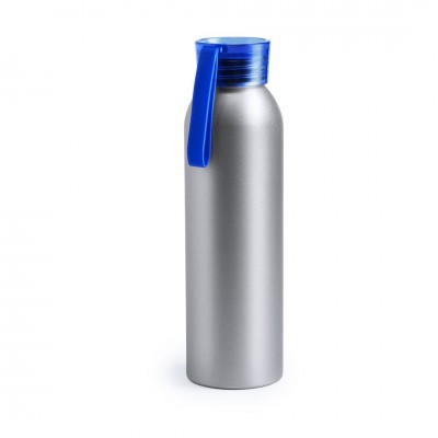 botellas de agua metálicas personalizadas azul