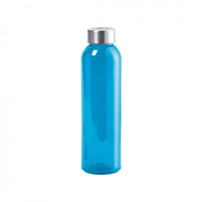 Botellas de cristal personalizables azul