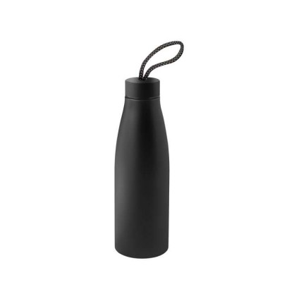 Botellas de acero inoxidable personalizadas con asa en el tapón 710ml