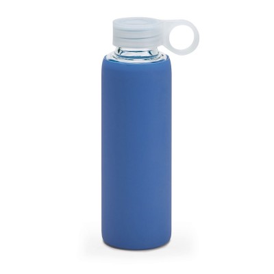 Botellas de vidrio personalizadas azul