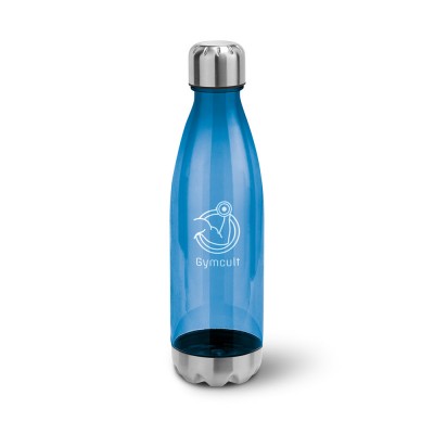 Botellas para deporte con logo color azul