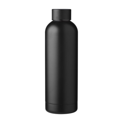 Botella térmica promocional con acabado mate de acero reciclado 500ml