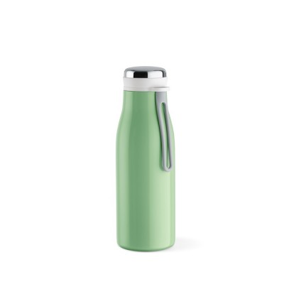 Botella de acero inoxidable reciclado en colores claros 380ml