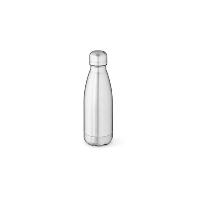 Botellas térmicas con acabado brillantes y tapón metálico 400ml