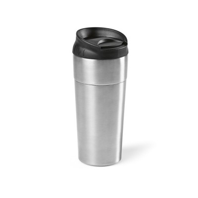Tazas con función térmica de acero con tapa deslizante 410ml