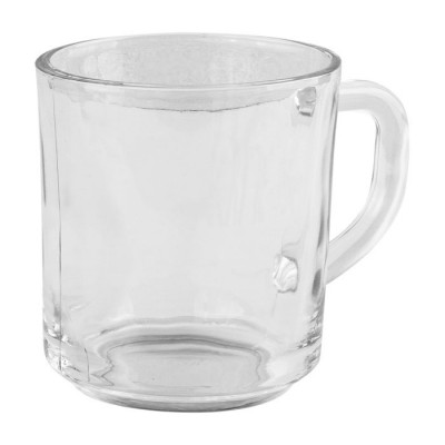Tazas promocionales de vidrio transparente de tamaño pequeño 160ml