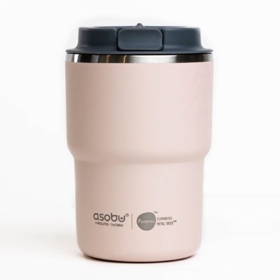 Vasos take away con tecnología Asobu y doble pared 355ml