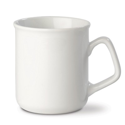 Mugs personalizados de porcelana blanca con borde redondo 280ml