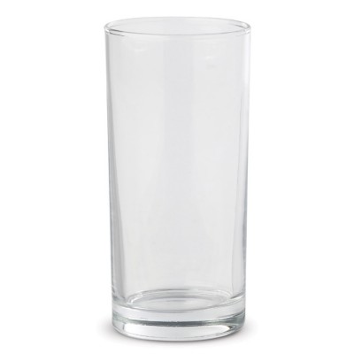 Vaso de vidrio en forma cilíndrica de tamaño pequeño 270ml