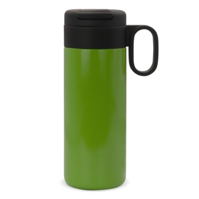 Botella de acero inoxidable con tapa que se puede usar como taza 400ml