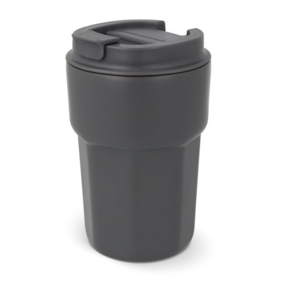 Taza take away disponible en varios colores con tapa de silicona 350ml