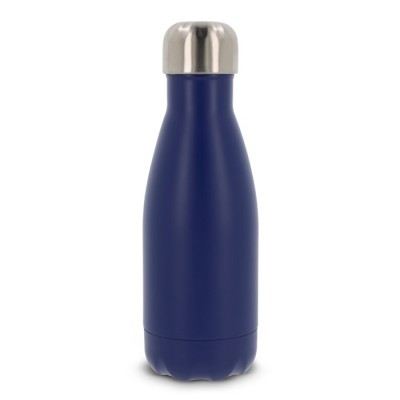 Botellas personalizadas de acero con tapón plateado 230ml