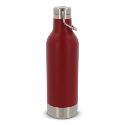 Botella de acero con asa de transporte y cierre hermético 400ml