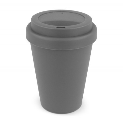 Vasos para llevar de plástico reciclado en colores vivos 250ml