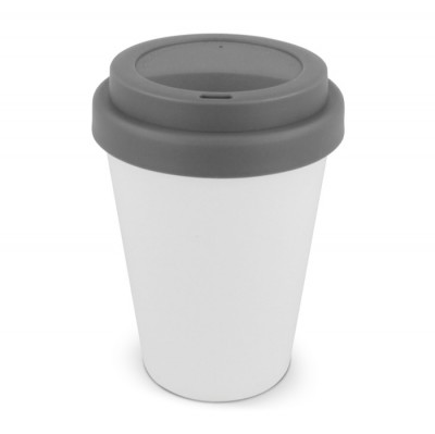 Vasos take away para empresas con tapa de colores vivos 250ml