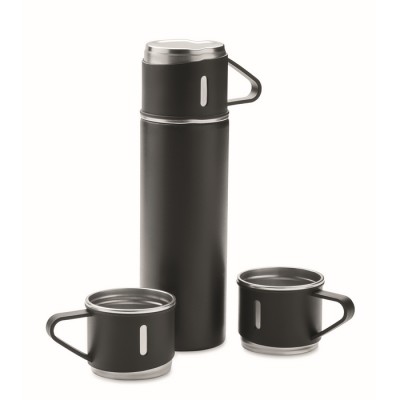 Botellas de acero antigoteo de 420ml y 2 tazas de 150ml