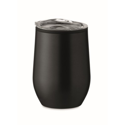 Vaso de acero inoxidable con tapa para transparente 350ml Colors