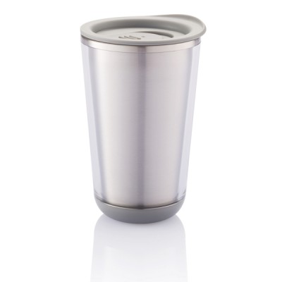 Vaso térmico de acero inoxidable con recubrimiento transparente 350ml