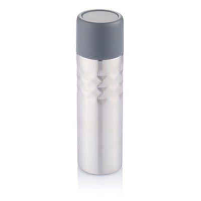 Termos personalizados con un diseño moderno en color gris 500ml
