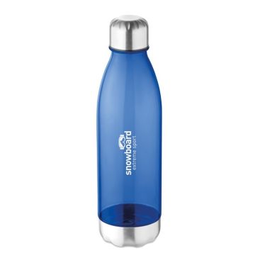 Botellas con logotipo tritán azul